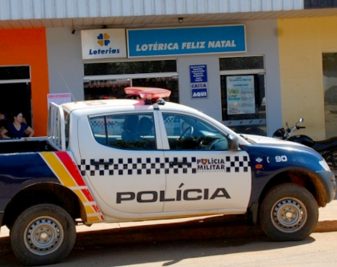 Lotérica de Feliz Natal é assaltada - maio 2016 (Fato Net)