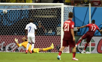 Folhapress - Fotos - Portugal x Estados Unidos - Copa 2014