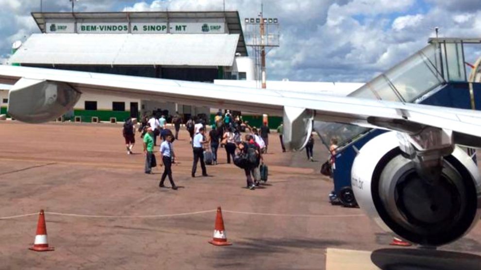 Diminui 8% volume de passageiros nos 3 primeiros meses no aeroporto de Sinop