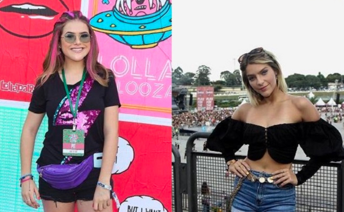 Maisa e Isabella Santoni arrasam nos looks para o Lolapalooza Só Notícias