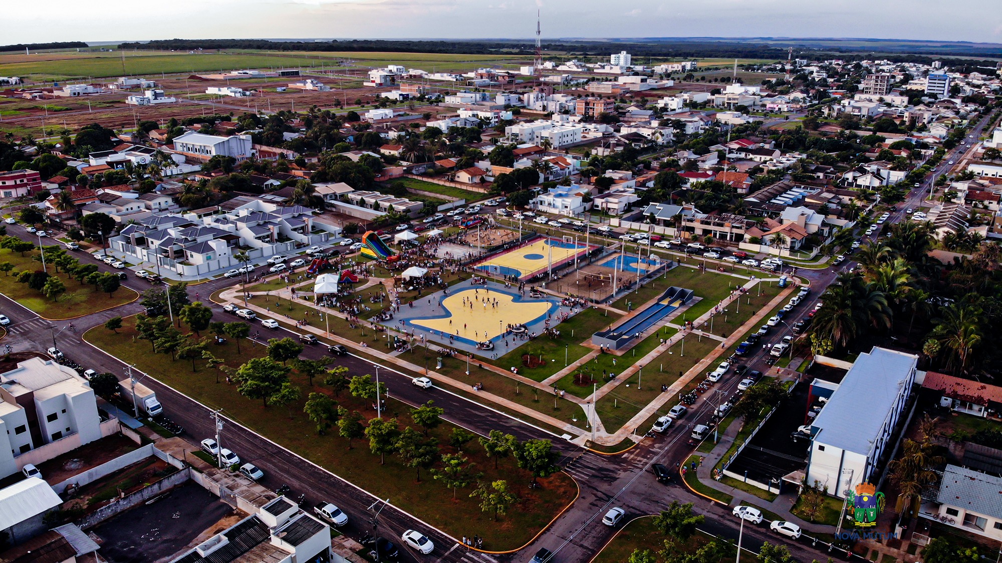 Inaugurada praça que teve investimento de R 1,3 milhão em Nova Mutum Só Notícias Inaugurada praça que teve investimento de R 1,3 milhão em Nova Mutum Só Notícias