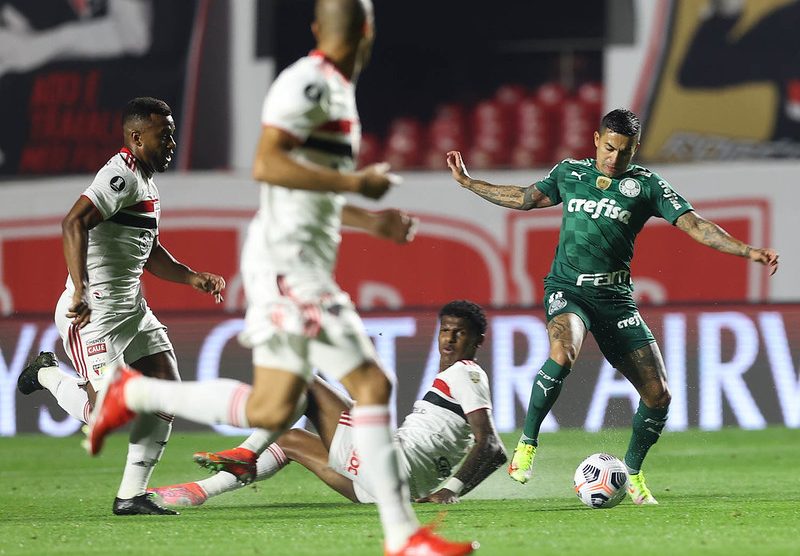 Libertadores: São Paulo e Palmeiras empatam em 1º jogo das quartas