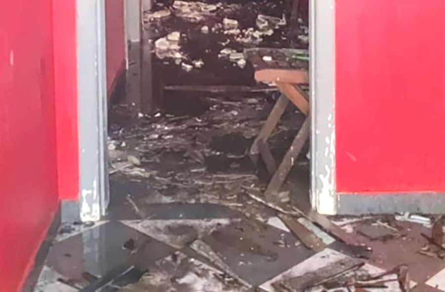 Incêndio danifica boate em Sorriso e bombeiros acabam com chamas – Só Notícias