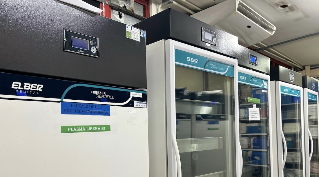 MT Hemocentro envia 7,8 mil bolsas de plasma para medicamentos em Cuiabá
