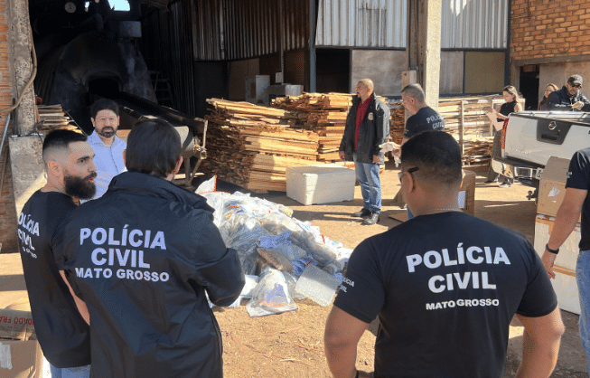 Polícia Civil incinera 200 quilos de drogas apreendidas em Sinop