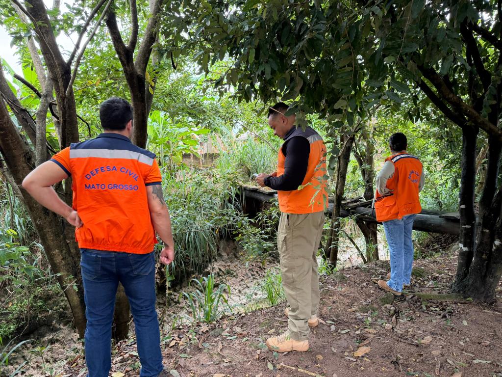 Defesa Civil faz mapeamento de áreas de risco em Colíder