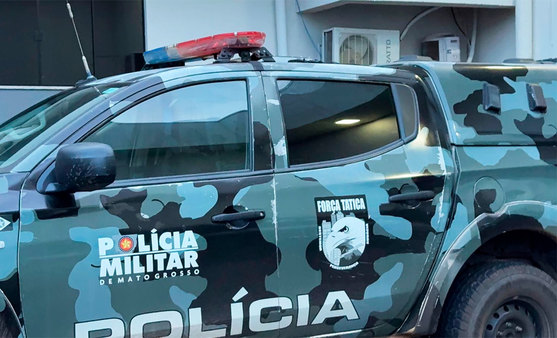 Dois suspeitos são presos após série de assaltos a postos de combustível em Cuiabá