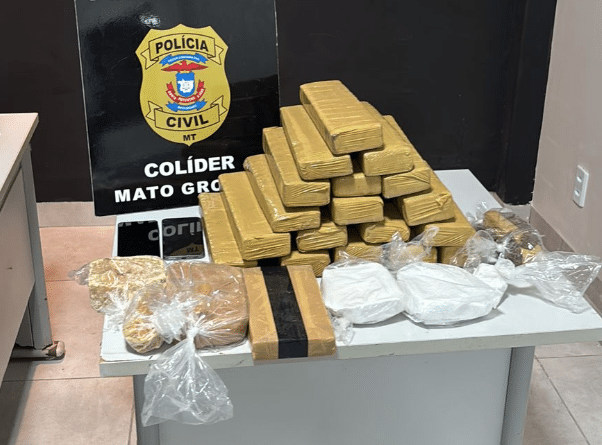 Polícia Desmantela Ponto de Tráfico com Apreensão de Drogas em MT