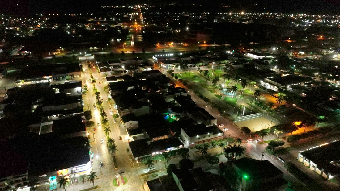 Lucas do Rio Verde moderniza iluminação com 8,4 mil novas luminárias de LED