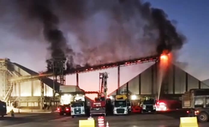 Incêndio é controlado em indústria de etanol em Sinop | Só Notícias