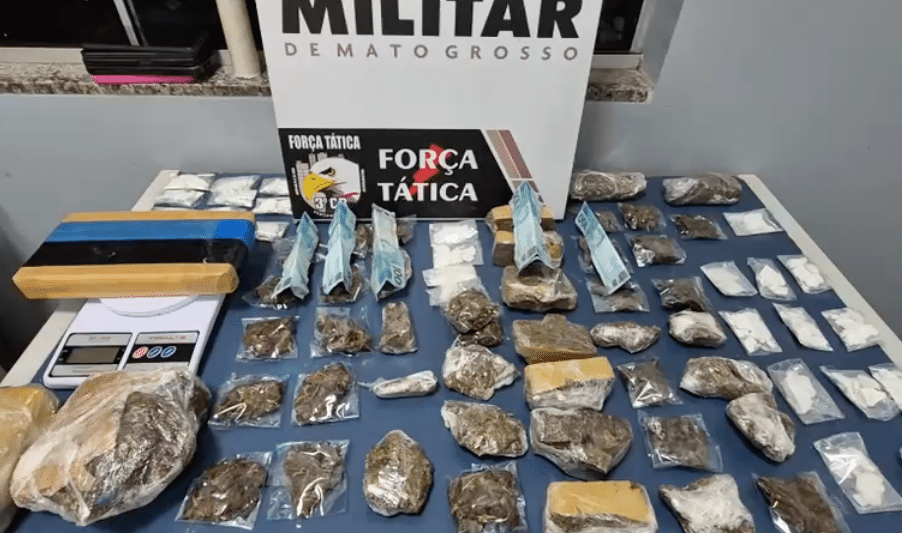 Operação Policial Prende Quatro por Tráfico de Drogas em Sinop