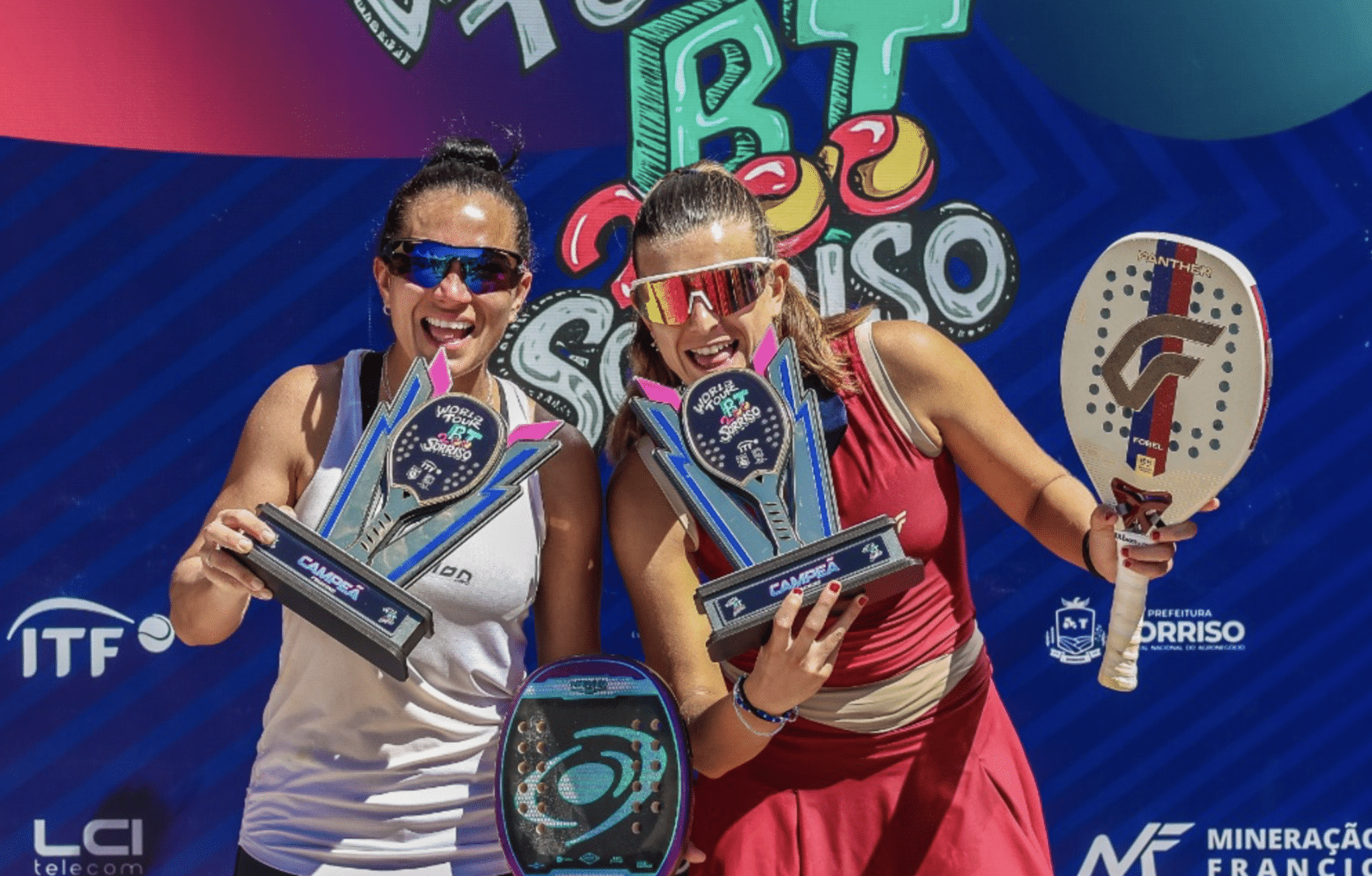 Beach Tennis: Duplas Brasil-Itália vencem torneio em Sorriso