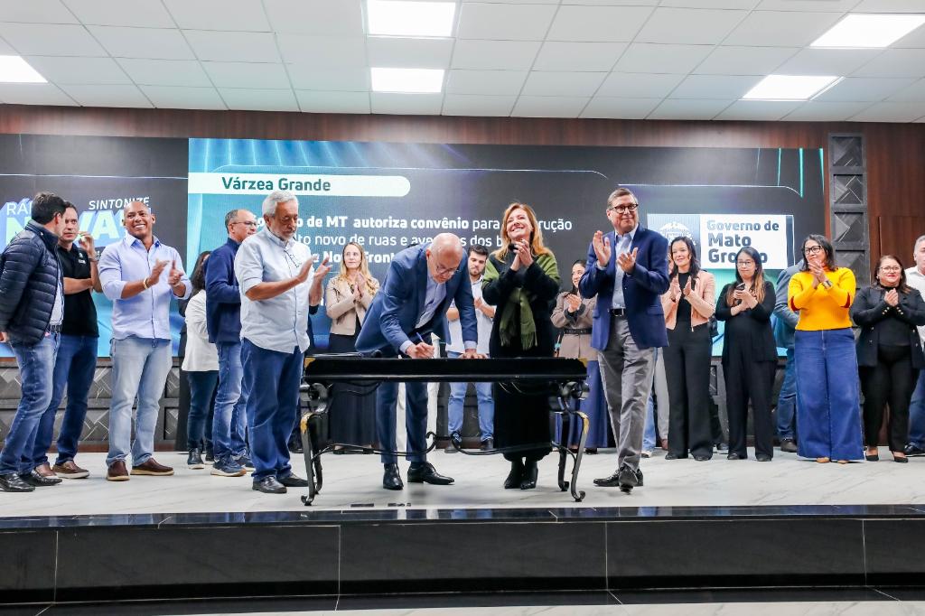 MT libera R$ 85 milhões para obras em Cuiabá e Várzea Grande