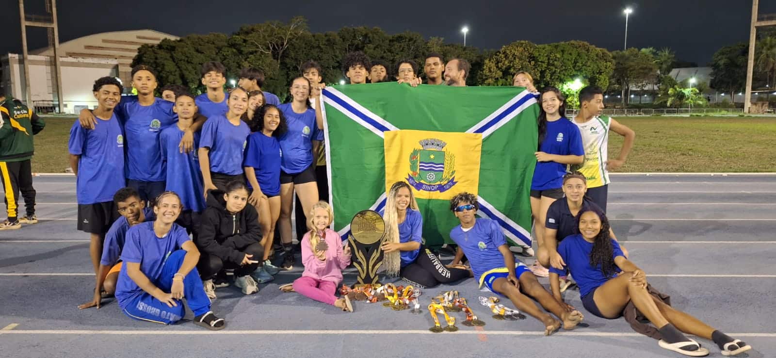 Sinop é campeã geral no Atletismo Estudantil de Mato Grosso