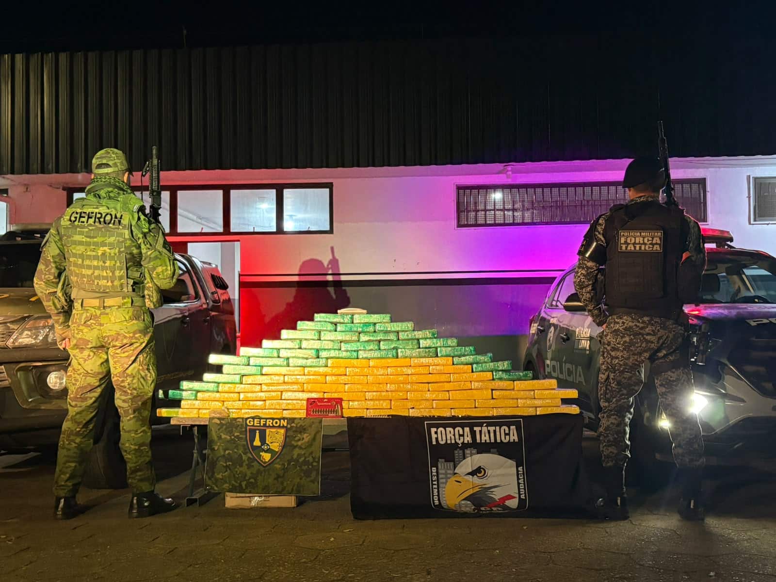 Polícia apreende 80 tabletes de drogas e munições em Várzea Grande