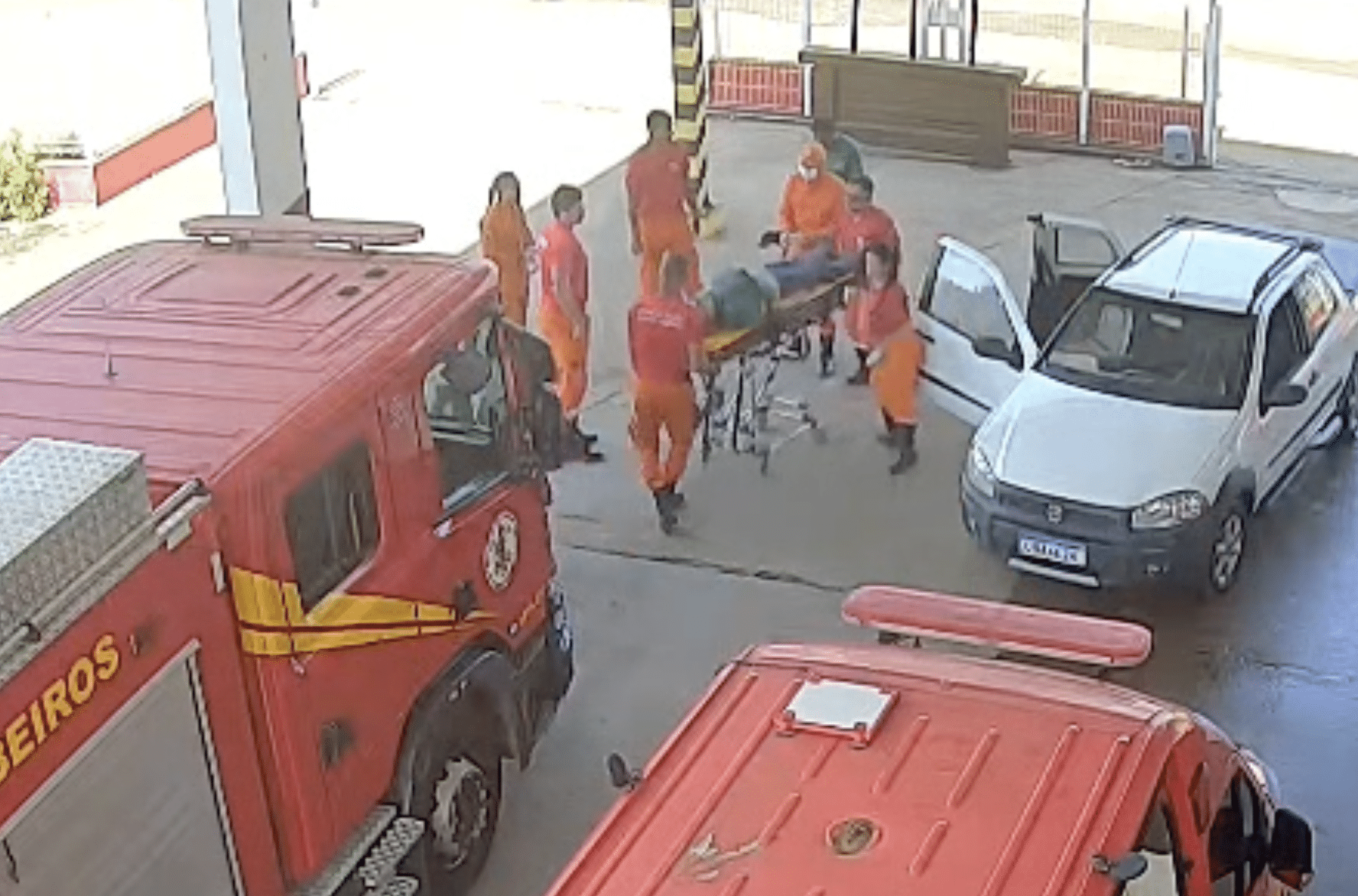Bombeiros reanimam homem após parada cardiorrespiratória em Sinop