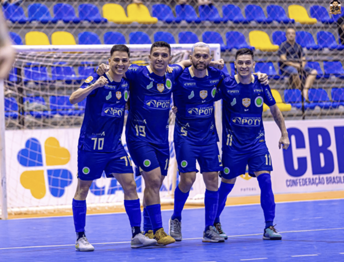 Sorriso precisa reverter derrota por 4 a 0 para avançar nas quartas do Brasileiro de Futsal