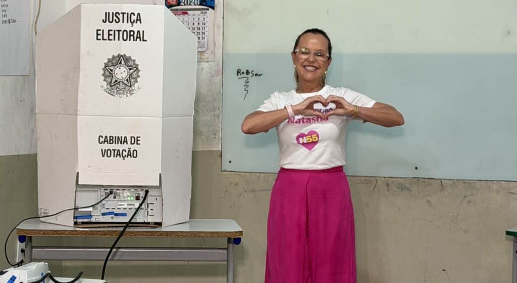 Natasha avalia campanha ao governo de Mato Grosso em Cuiabá