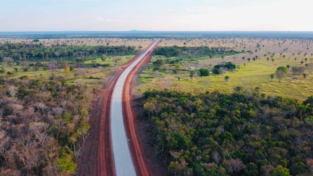 Obras na MT-199 buscam conectar Mato Grosso à Bolívia