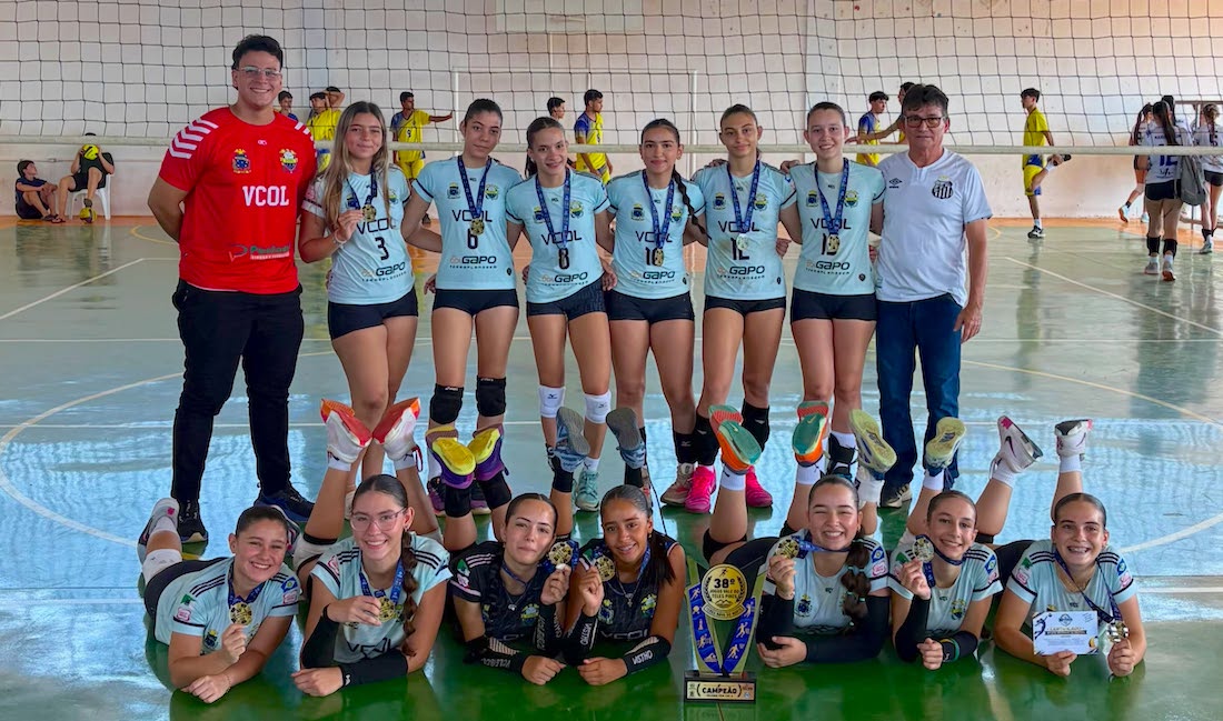 Colíder vence campeonato regional de voleibol feminino em Mato Grosso