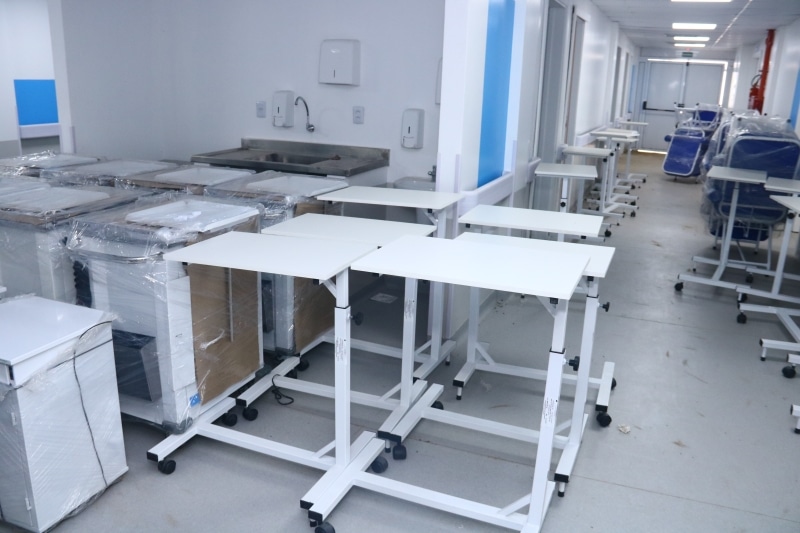 Hospital Municipal de Sinop tem 50% dos equipamentos entregues