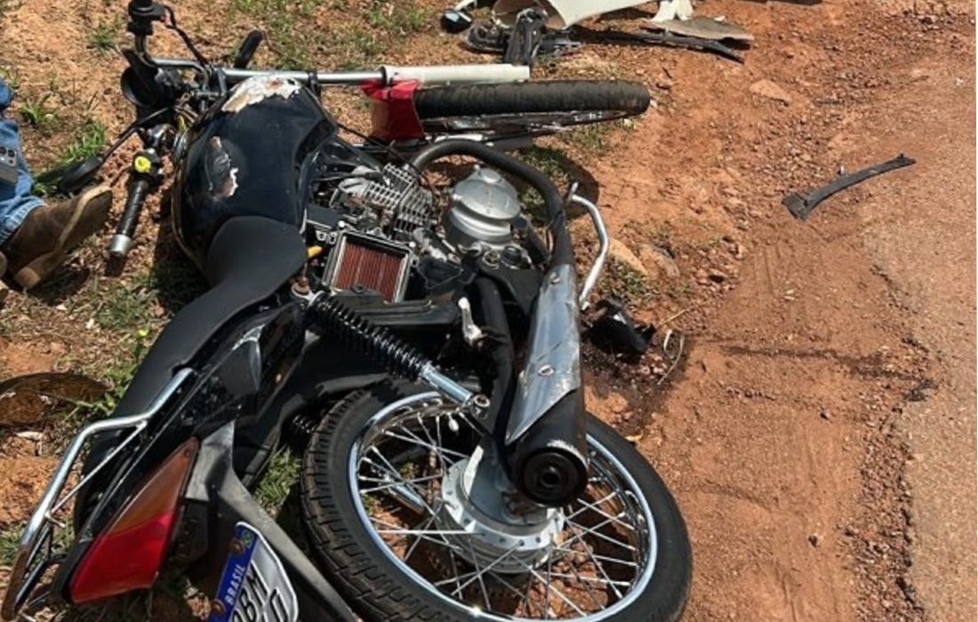 Colisão entre motos deixa dois feridos em Colíder, MT